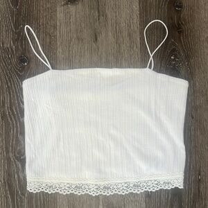 Aeropostale seriously soft white cami. New without tags. Size medium